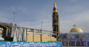 Khorramshahr-4 ballistic missile (Fars News / CC BY SA 4.0)