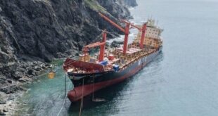 wreck of MSC Baltic III