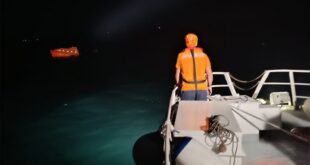 SAR operation empty lifeboat