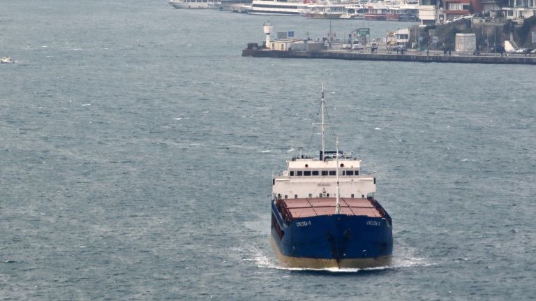 The small freighter Chelsea 3 at Istanbul, 2016 (Cengiz Tokgoz / VesselFinder)