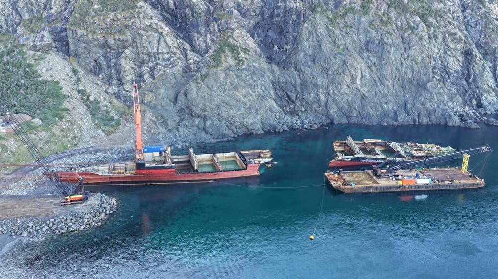 wreck removal MSC Baltic III